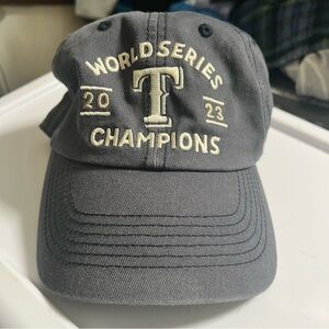 MLB Texas Rangers 2023 World Series Champions 2023 Baseball Hat